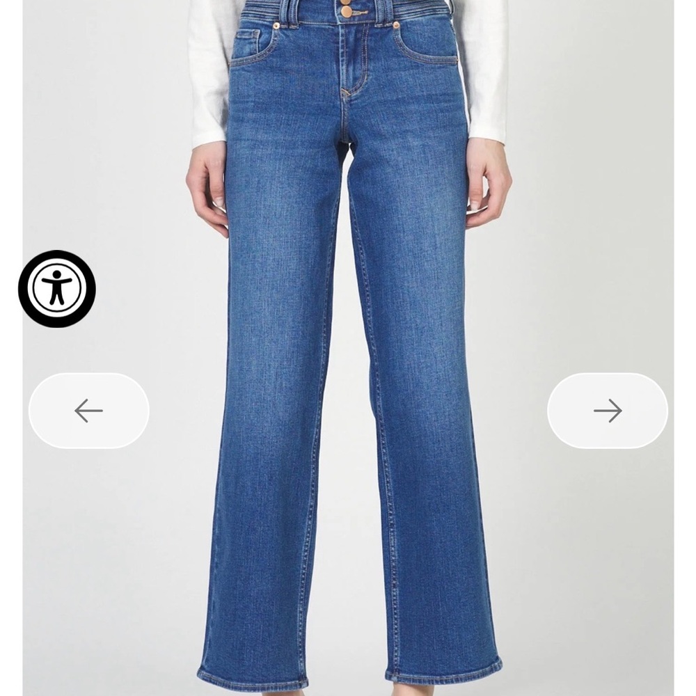 Dear John Taylor Straight Leg Jeans - Medium Blue View 6